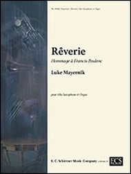 Reverie Alto Saxophone and Organ cover Thumbnail
